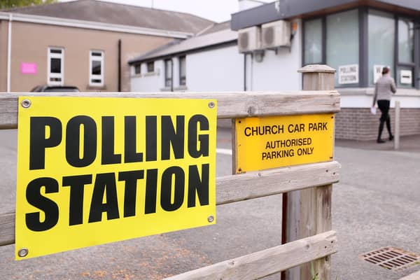 Polling station across Glasgow are open for Scottish L. Picture: Jonathan Porter/PressEye
