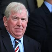 John Greig, a current Rangers ambassador, was captain of the ‘Barcelona Bears’ squad. Pic by Getty.