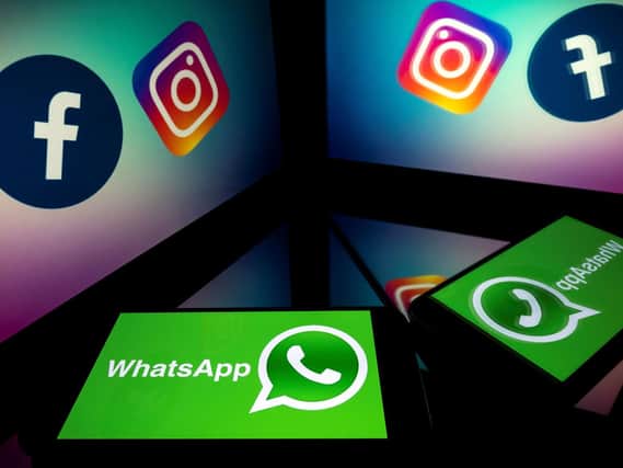 Facebook, Instagram and WhatsApp are down due to a power outage.