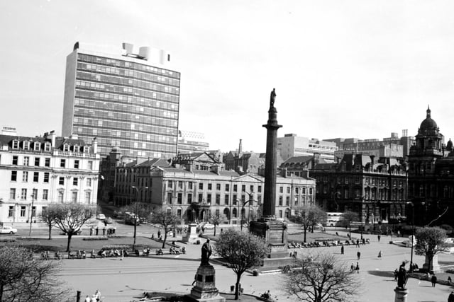 A view of George Square.