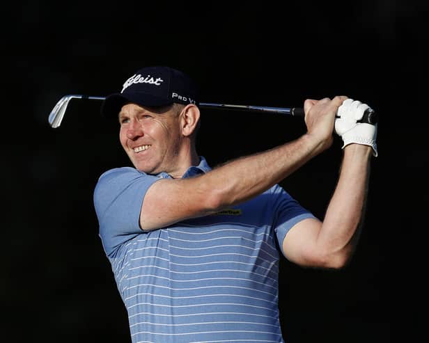 Stephen Gallacher played for Europe in the 2014 Ryder Cup at Gleneagles