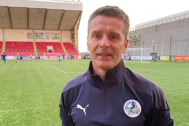 Cumbernauld Colts under-20s manager Alan McConville