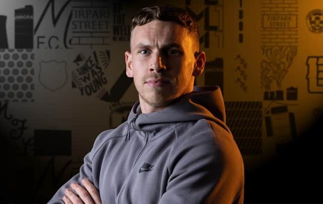 New Motherwell striker Connor Shields (Pic courtesy of Motherwell FC)