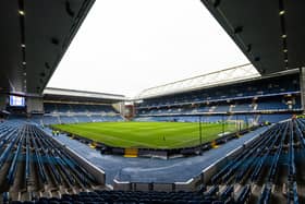 Rangers will relocate Livingston fans from the Govan Stand Corner at the match on February 3. (Photo by Paul Devlin / SNS Group)