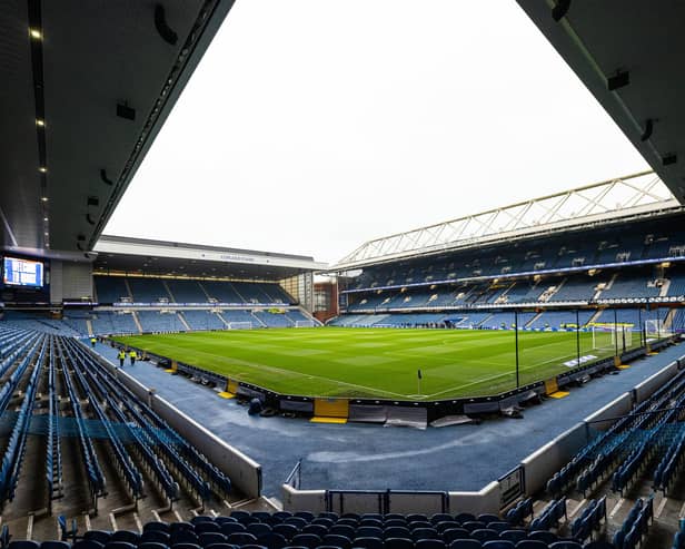 Rangers will relocate Livingston fans from the Govan Stand Corner at the match on February 3. (Photo by Paul Devlin / SNS Group)