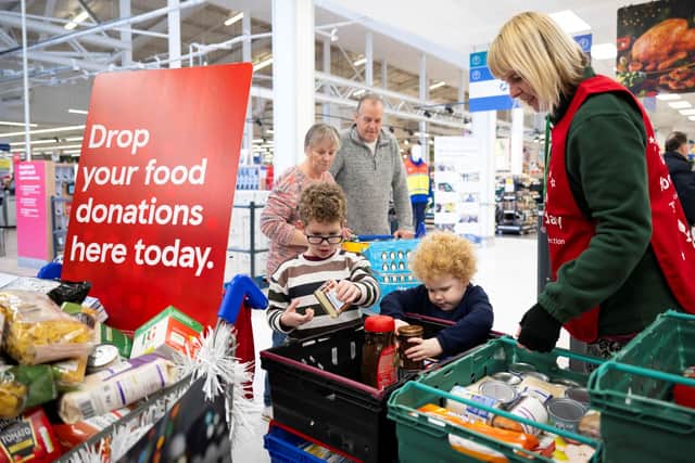 Carluke and Lanark Tesco stores will be hosting winter food collection.