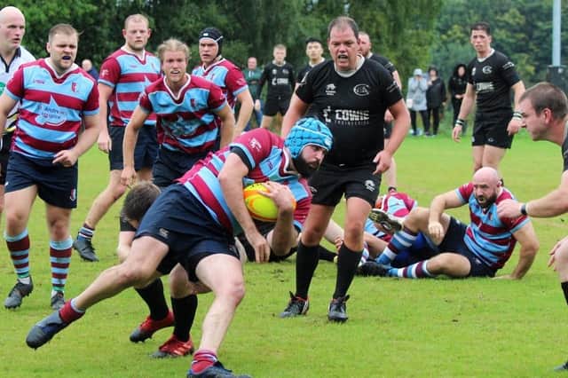 Uddingston Rugby Club in league action