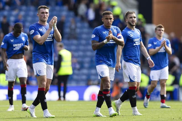 Rangers players were rounded on by their own support after the defeat by Celtic but Kenny Miller believes it is too early to talk of a breaking point for manager Michael Beale.(Photo by Craig Foy / SNS Group)