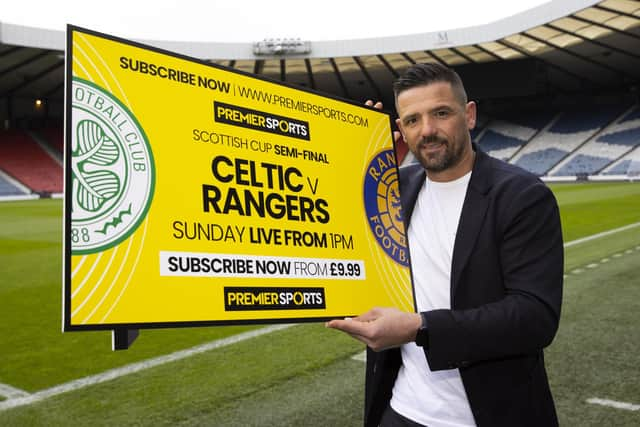 Former Rangers striker Nacho Novo had some strong opinions on his old club's midfield personnel as he promoted Sunday's hotly anticipated Celtic v Rangers Scottish Cup semi-final that will be screened exclusively live on Premier Sports. (Photo by Alan Harvey / SNS Group)