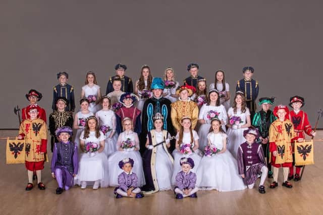 Excitement is at fever pitch in homes across Lanark as the young members of the Lanimer Day Court prepapre for the town's big day. (Pic: Mark Archibald)