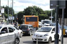 There has been traffic chaos at the Catherine Street junction in Kirkintilloch over the years