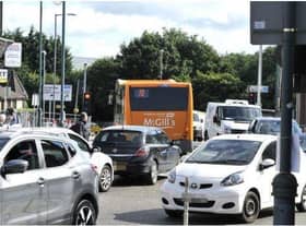 There has been traffic chaos at the Catherine Street junction in Kirkintilloch over the years