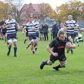 Biggar in action at Heriot's in a previous clash (Library pic)