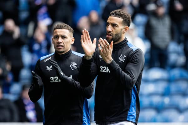 Rangers' James Tavernier and Connor Goldson have been linked with a move to Saudi Arabia to reunite with former boss Steven Gerrard. (Photo by Alan Harvey / SNS Group)