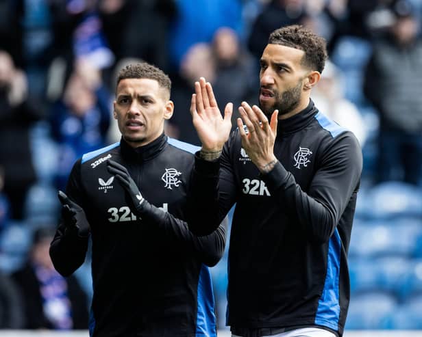 Rangers' James Tavernier and Connor Goldson have been linked with a move to Saudi Arabia to reunite with former boss Steven Gerrard. (Photo by Alan Harvey / SNS Group)