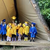 Puddle Lane children graduating