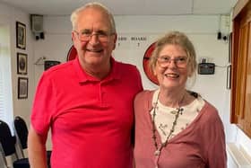 Last Monday, members used a Howell movement and the winners were Graham and Margaret.