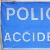 A three-car crash happened on the M74 near to junction 14 at Crawford at around 4.10pm on Wednesday.