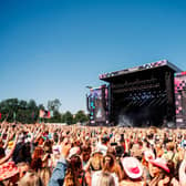 The TRNSMT festival is staged on Glasgow Green.