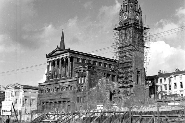 A view of the exterior of the St Vincent Street Church.