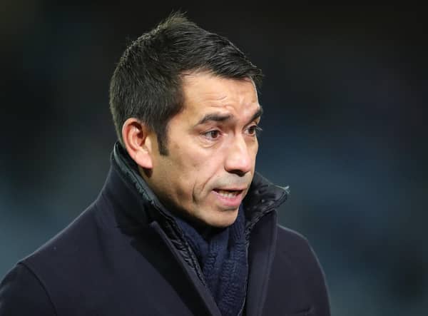 Rangers manager Giovanni van Bronckhorst expects interest from other clubs in some of his players during the January transfer window. (Photo by Ian MacNicol/Getty Images)