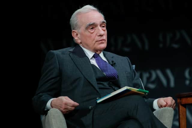  Martin Scorsese speaks during Olivia Harrison and Martin Scorsese in Conversation: Came The Lightening: Twenty Poems For George at The 92nd Street Y, New York.  