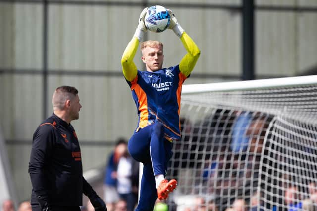 Robby McCrorie is set to exit Rangers in search of regular first-team football. (Photo by Ewan Bootman / SNS Group)