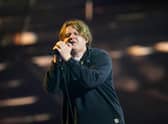 Scottish singer Lewis Capaldi 