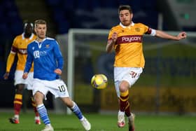 Declan Gallagher is out of contract at Motherwell this summer (Pic by Ian McFadyen)