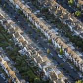 EMBARGOED TO 0001 THURSDAY JUNE 2 File photo dated 13/08/17 of an aerial view of terraced houses in south west London. Demand for housing across Ireland is up 17% over the last 12 months, according to research by property website Daft.ie. The website said demand for new homes in May 2023 is up a "staggering" 114% compared to May 2022. Overall demand in Dublin is double the national rate at 34%. Eighteen of the 26 Republic of Ireland counties have seen an increase in demand. Issue date: Friday June 2, 2023.