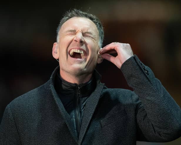 Let's get this is perspective, he isn't a war correspondent, but Chris Sutton is fearless and out football punditry needs him