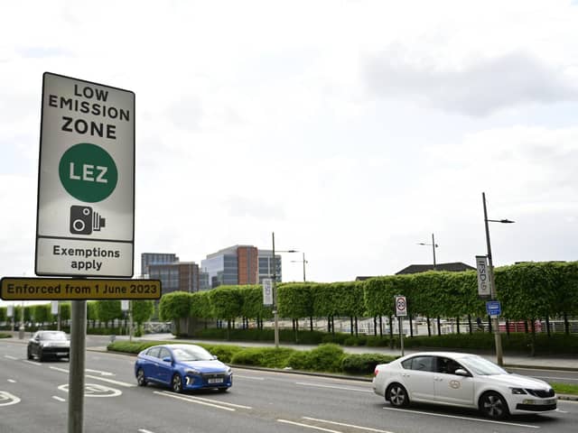 LEZ areas have been enforced in Glasgow since June 1. Picture: John Devlin