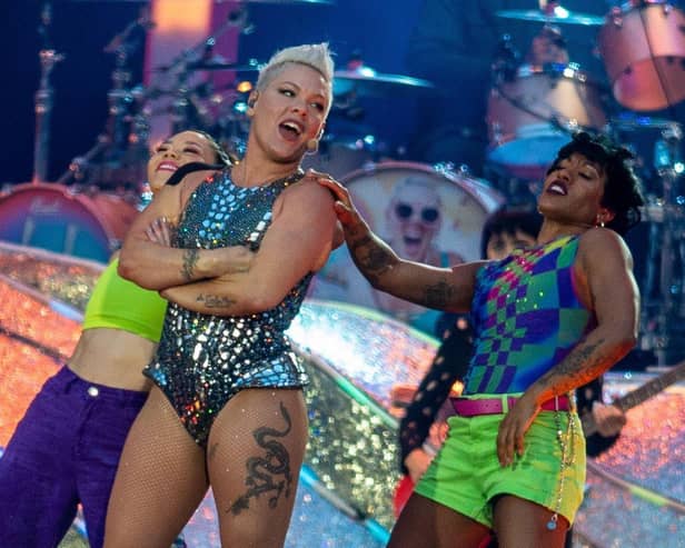 P!nk Summer Carnival Tour in Glasgow