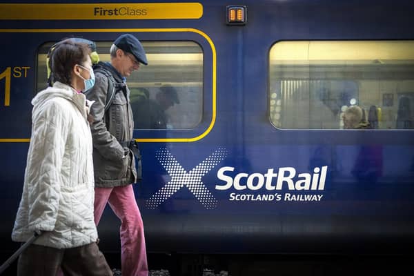 ScotRail has warned of four days of major disruption to services to and from Edinburgh.  Picture: Jane Barlow / PA.