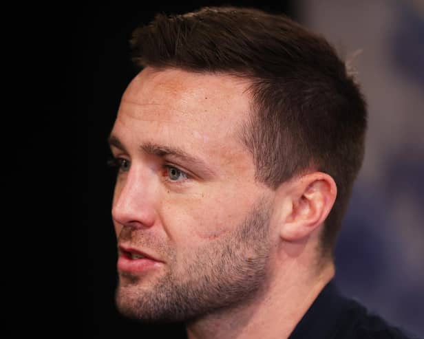 Josh Taylor has changed his trainer and his mentality since his fight with Jack Catterall in February 2022 and has got a re-match to prove he is the better fighter. Picture: James Chance/Getty Images)