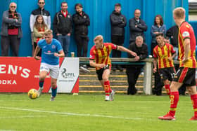 Stranraer pushed Partick Thistle all the way at Stair Park (pic: Bill McCandlish)