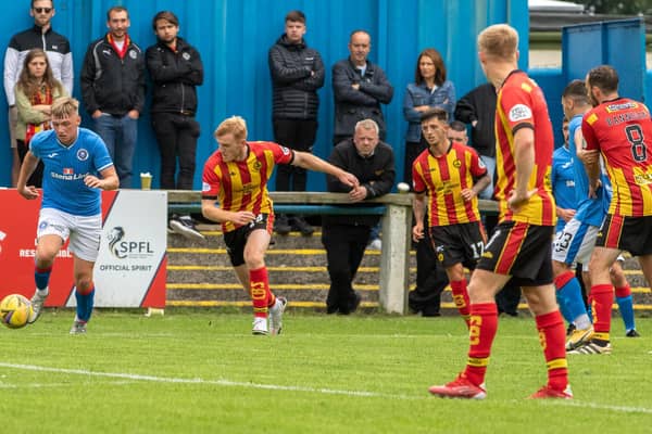 Stranraer pushed Partick Thistle all the way at Stair Park (pic: Bill McCandlish)