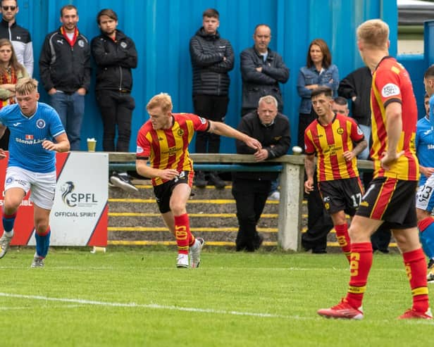 Stranraer pushed Partick Thistle all the way at Stair Park (pic: Bill McCandlish)