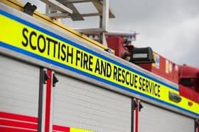 The Scottish Fire and Rescue Service are fighting a blaze near Garscube Campus. 
