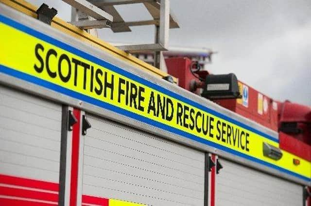 The Scottish Fire and Rescue Service are fighting a blaze near Garscube Campus. 