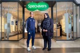 Jane Ross recently paid a visit to Specsavers Glasgow Forge.