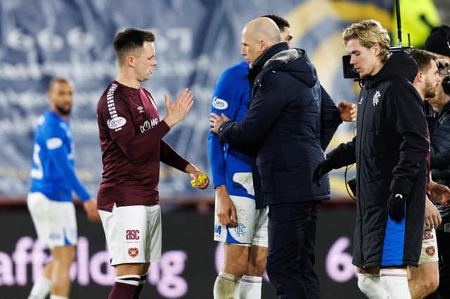 Rangers manager Philippe Clement and his players face Hearts on Sunday.