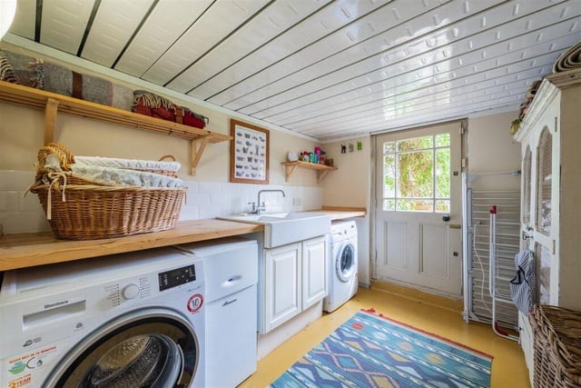 The utility room.