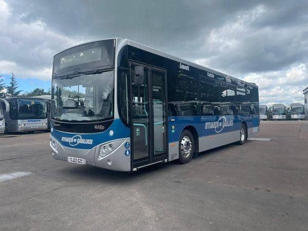 Stuarts of Carluke run a fleet of buses and operate the 191 Lanark to Biggar route
