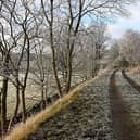 The disused railway line will now be home to a new housing development. (Pic courtesy of Walter Baxter)