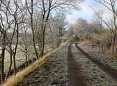 The disused railway line will now be home to a new housing development. (Pic courtesy of Walter Baxter)