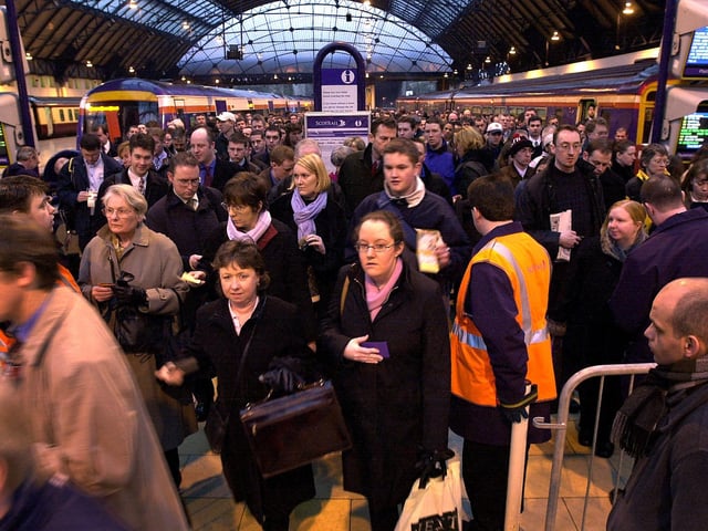 Rush hour in 2002.
