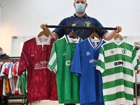 The world’s biggest vintage football shirt collection has returned to Scotland.
More than 3,000 shirts ranging from the 1980s to the present day are for sale at Classic Football Shirts’ pop-up in Trongate, Glasgow.

With prices ranging from £15 for recent team jerseys up to £300 for the rarer items, there’s something for every budget.