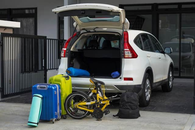 Think about how you can best fit all your items of luggage around each other (Photo: Shutterstock)