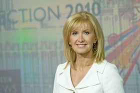 Jackie Bird, one of Scotland's best-known broadcasters. 